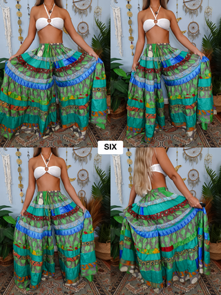 LUNA TIERED PANTS (SHORT)