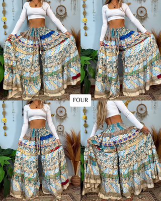 LUNA TIERED PANTS (SHORT)