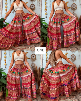 LUNA TIERED PANTS (SHORT)