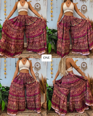 LUNA TIERED PANTS (GODDESS)