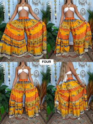 LUNA TIERED PANTS (REGULAR)