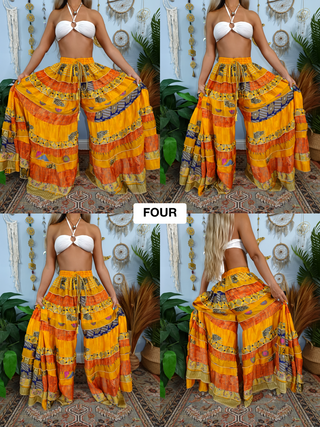 LUNA TIERED PANTS (REGULAR)
