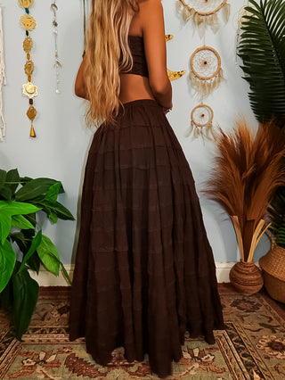 LUELLA TIERED SKIRT