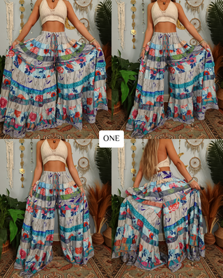 LUNA TIERED PANTS (regular)