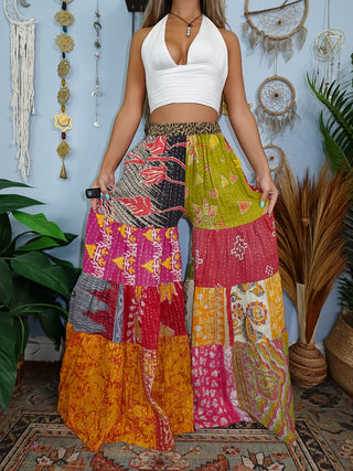 MAIA TIERED PANTS (TALL)