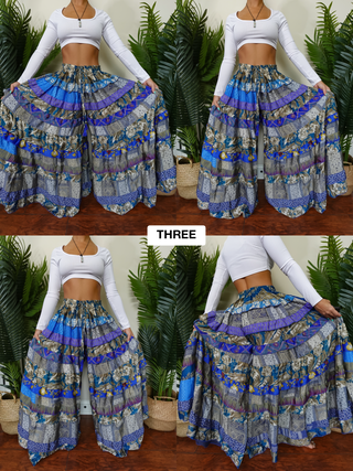 LUNA TIERED PANTS (SHORT)