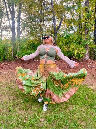 KACHINA WIDE LEG TROUSERS