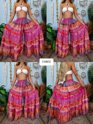 LUNA TIERED PANTS (REGULAR)