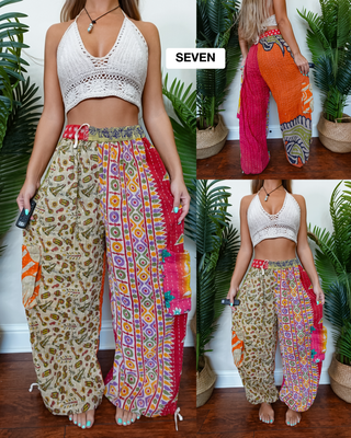 MAIA CONVERTIBLE STRAIGHT LEG / HAREM TROUSERS (SHORT)