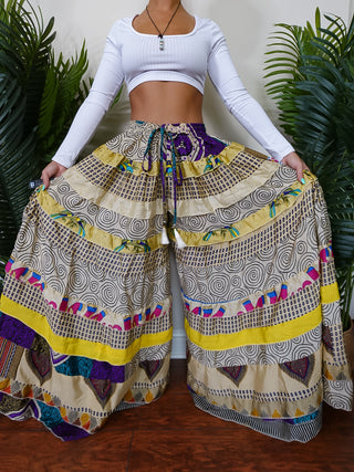 LUNA TIERED PANTS (REGULAR)