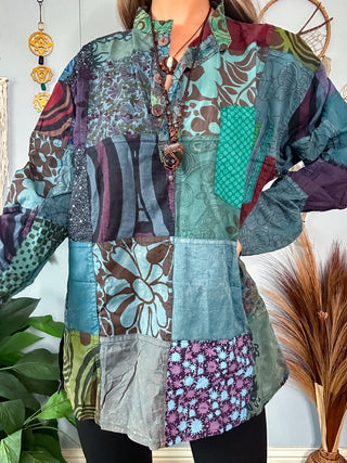 PATCHWORK PULLOVER - COOL