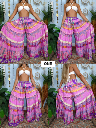 LUNA TIERED PANTS (SHORT)