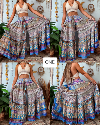 LUNA TIERED PANTS (SHORT)