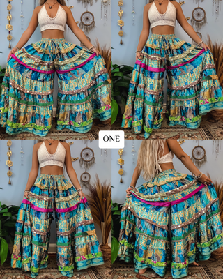 LUNA TIERED PANTS (SHORT)
