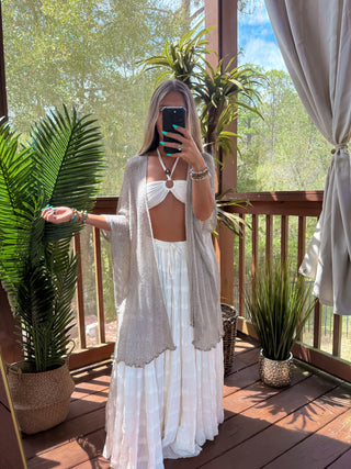 MARINA SHORT SLEEVE CARDIGAN