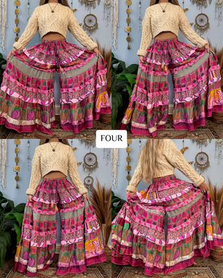 LUNA TIERED PANTS (SHORT)