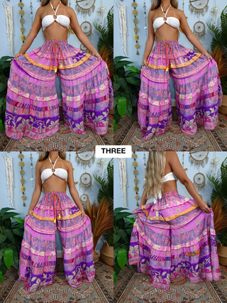 LUNA TIERED PANTS (SHORT)