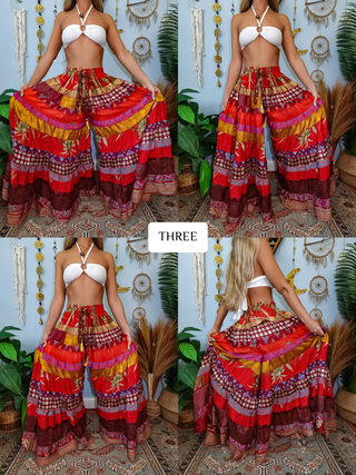 LUNA TIERED PANTS (SHORT)