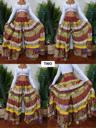 LUNA TIERED PANTS (REGULAR)