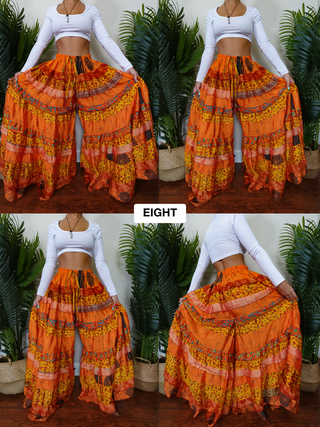 LUNA TIERED PANTS (REGULAR)