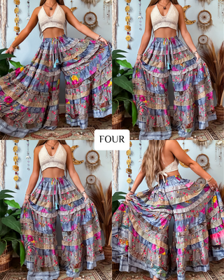 LUNA TIERED PANTS (SHORT)