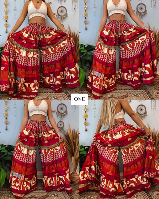 LUNA TIERED PANTS
