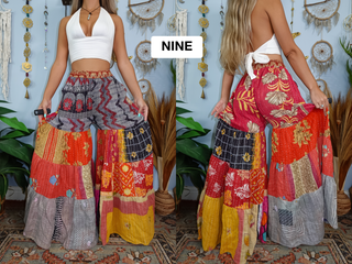 MAIA TIERED PANTS (REGULAR)