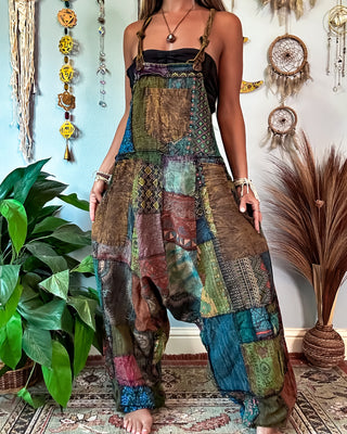 FORESTER HAREM OVERALLS - EARTH