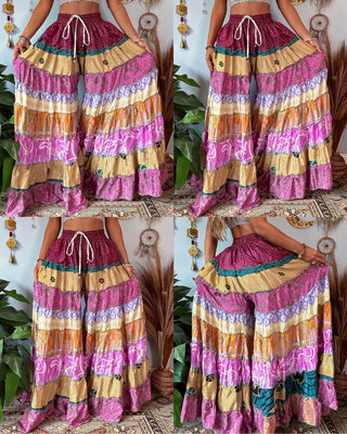 LUNA TIERED PANTS (TALL)