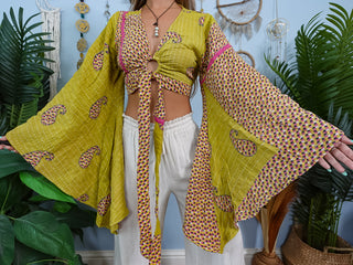 MAIA O-RING BELL SLEEVE TOP