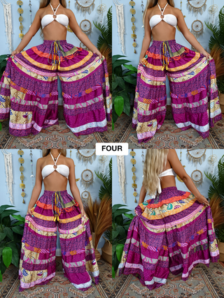 LUNA TIERED PANTS (SHORT)