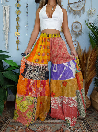 MAIA TIERED PANTS (TALL)