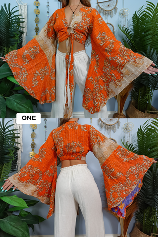 MAIA O-RING BELL SLEEVE TOP