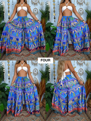 LUNA TIERED PANTS (SHORT)