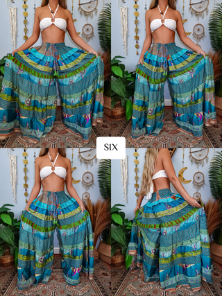 LUNA TIERED PANTS (REGULAR)