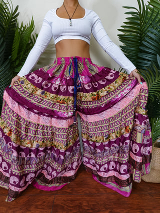 LUNA TIERED PANTS (GODDESS+)