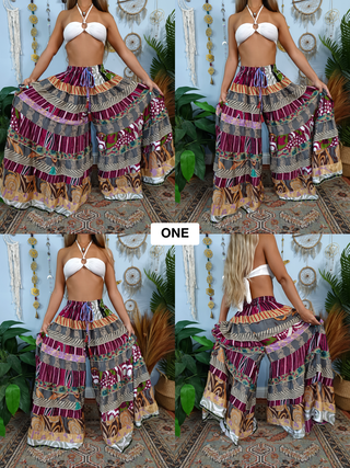 LUNA TIERED PANTS (SHORT)