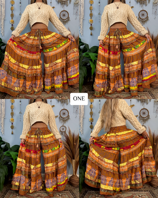 LUNA TIERED PANTS (SHORT)