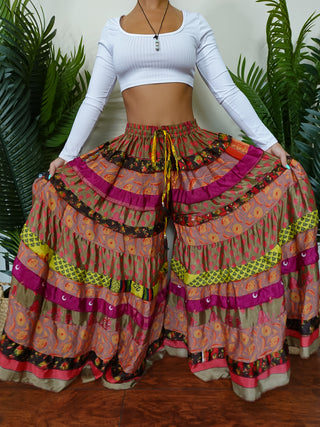LUNA TIERED PANTS (SHORT)