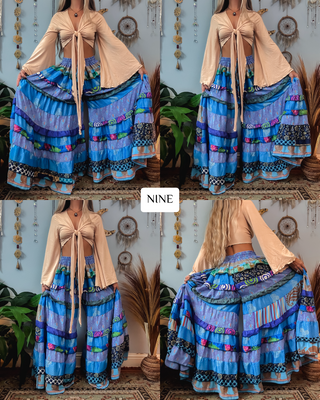 LUNA TIERED PANTS (SHORT)