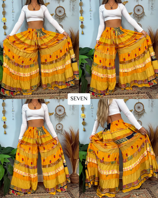 LUNA TIERED PANTS (SHORT)