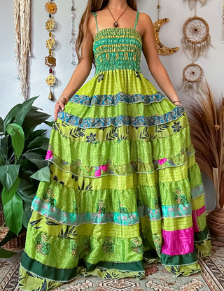 LUNA TIERED DRESS