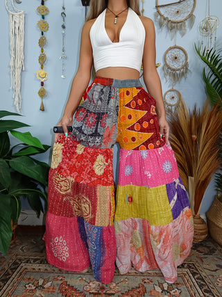 MAIA TIERED PANTS (REGULAR)