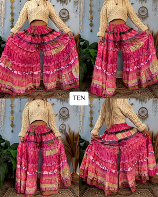 LUNA TIERED PANTS (SHORT)