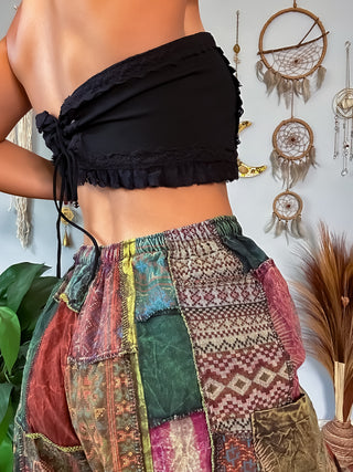 ELLIE BANDEAU TOP - MIDNIGHT