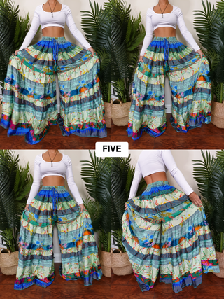 LUNA TIERED PANTS (TALL)