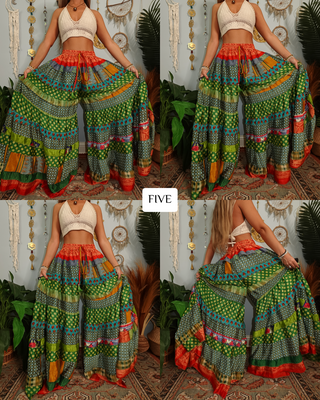 LUNA TIERED PANTS (tall)