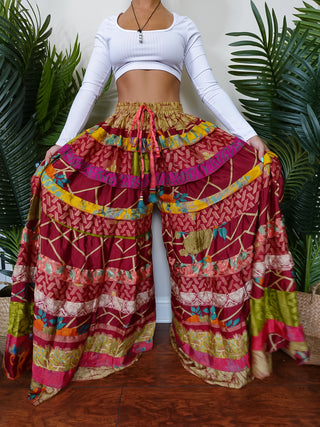 LUNA TIERED PANTS (TALL)