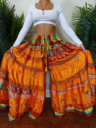 LUNA TIERED PANTS (REGULAR)