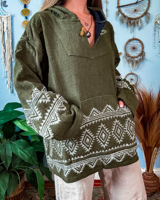 FINNEGAN HOODIE - OLIVE